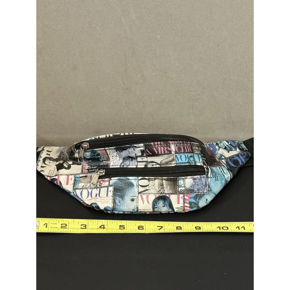 Vintage Vogue Print Fanny Pack‎